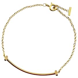 Tiffany & Co-Pulseira Tiffany T Smile em ouro 18K-Dourado