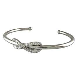 Tiffany & Co-Pulseira bangles Infinity Tiffany em ouro branco 18K-Prata
