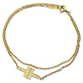 Tiffany & Co-Pulseira de corrente dupla Tiffany T TWO-Outro