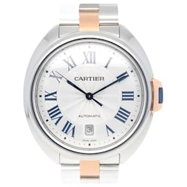 Cartier-Cartier Clé de Watch Stainless Steel 3850 Automatic Men's Watch-Other