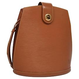 Louis Vuitton-LOUIS VUITTON Epi Cluny Shoulder Bag Zipangu Gold M52258 LV Auth BA169-Other