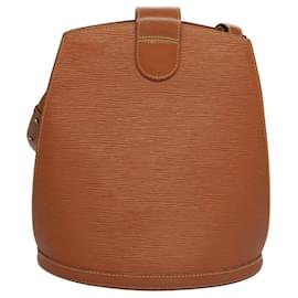 Louis Vuitton-LOUIS VUITTON Epi Cluny Shoulder Bag Zipangu Gold M52258 LV Auth BA169-Other