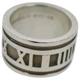Autre Marque-TIFFANY&Co. Atlas Ring Ag925 Silver Auth 114134-Silvery
