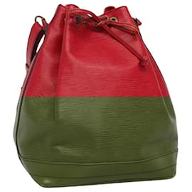 Louis Vuitton-LOUIS VUITTON Epi Noe Shoulder Bag Red M44007 LV Auth BD065-Red