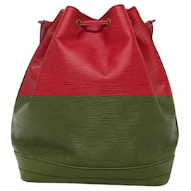 Louis Vuitton-LOUIS VUITTON Epi Noe Shoulder Bag Red M44007 LV Auth BD065-Red
