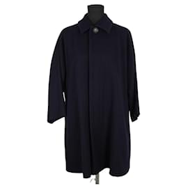 Yohji Yamamoto-Wool coat-Blue