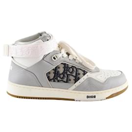 Dior-Leather B27 sneakers-Grey