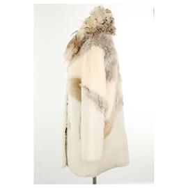 Coach-Leather coat-Beige