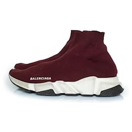 Balenciaga-Balenciaga, Speed runner in burgundy-Red