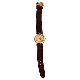 Montre Cartier Vendôme plaqué or Doré
