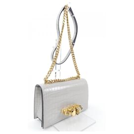 Alexander Mcqueen-Alexander McQueen Gray Handbag-Brown