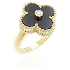Van Cleef & Arpels-Van Cleef & Arpels Vintage Alhambra Band Ring-Other