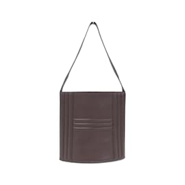 Hermès-Hermes Cadena Kelly Shoulder Bag-Brown