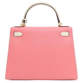 Hermès-Hermes Kelly 28cm Handbag-Pink