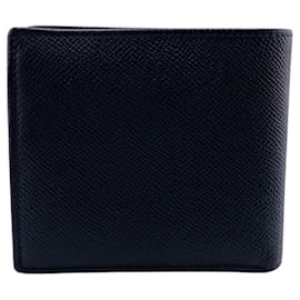 Bulgari-Bvlgari Man Bi-fold Wallet-Black