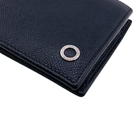 Bulgari-Bvlgari Man Bi-fold Wallet-Black