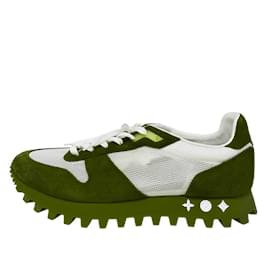 Louis Vuitton-Louis Vuitton 30 V Runner Line LV Sneakers-White,Red