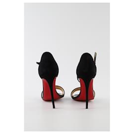 Christian Louboutin-Leather heels-Black