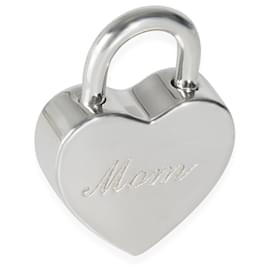 Tiffany & Co-Tiffany & Co. Heart Mom Padlock Charm in  Sterling Silver-Other