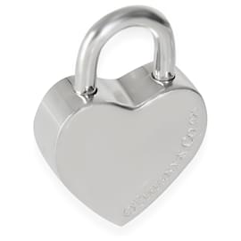Tiffany & Co-Tiffany & Co. XOXO Heart Padlock Charm in  Sterling Silver-Other