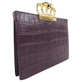 Alexander Mcqueen-Alexander McQueen Purple Handbag-Purple