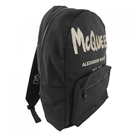 Alexander Mcqueen-Alexander McQueen Black Backpack-Black
