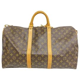Louis Vuitton-Louis Vuitton Keepall Bandouliere 50-Brown