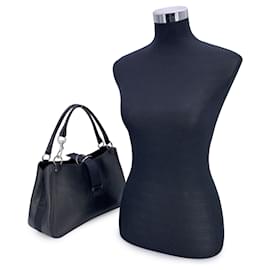 Dior-Christian Black Canvas Hardcore Crystal Shoulder Bag-Black