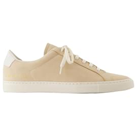 Autre Marque-Retro Nubuck Sneakers - COMMON PROJECTS - Leather - Pink-Pink