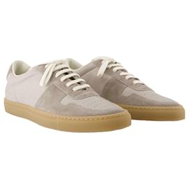 Autre Marque-Bball Duo Slim Sneakers - COMMON PROJECTS - Leather - Grey-Grey