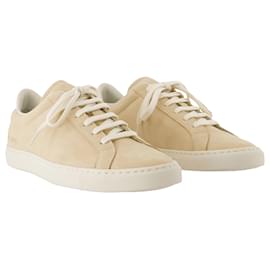 Autre Marque-Retro Nubuck Sneakers - COMMON PROJECTS - Leather - Pink-Pink