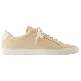 Autre Marque-Retro Nubuck Sneakers - COMMON PROJECTS - Leather - Pink-Pink