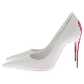 Christian Louboutin-CHRISTIAN LOUBOUTIN Heels T.EU 40 Leather-White