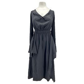 Vestido FENDI T.International S Algodón Negro