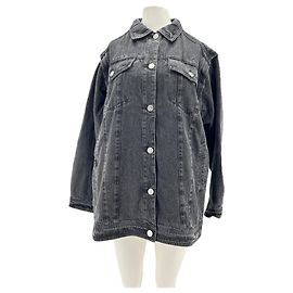 Giacca ADIDAS T.International S in cotone Nero