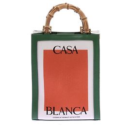 CASABLANCA Handbags T.  Cloth White