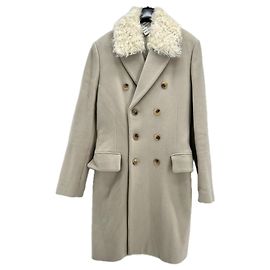 Abrigos JOHN GALLIANO T.IT 48 Cuero Beige