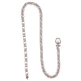 DIOR Gürtel T.International M Metall Silber