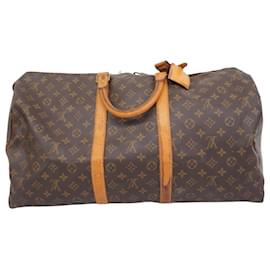 Louis Vuitton-Louis Vuitton Keepall 55-Brown