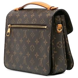 Louis Vuitton-Louis Vuitton Brown Monogram Pochette Metis-Brown