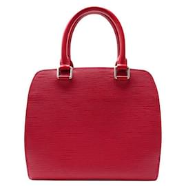 Louis Vuitton-SAC A MAIN LOUIS VUITTON PONT NEUF PM M52052 EN CUIR EPI ROUGE PURSE BAG-Rouge