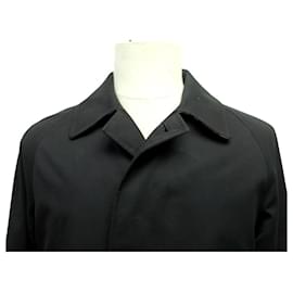 Burberry-IMPERMEABLE LONG BURBERRY CAMDEN HERITAGE 8079394 L 44 MANTEAU TRENCH COAT-Noir