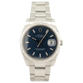 Rolex-ROLEX WATCH 15210 OYSTER PERPETUAL DATE 34 MM AUTOMATIC STEEL-Silvery