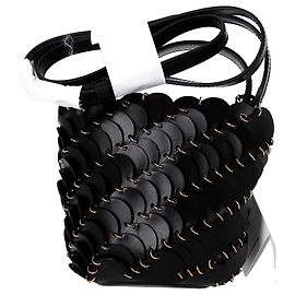 Paco Rabanne Piccola borsa Paco nera in pelle Nero