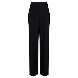 Paco Rabanne Black Suits Pants in wool grain de poudre Black