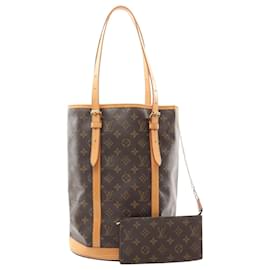 Louis Vuitton-Louis Vuitton Bucket GM-Brown