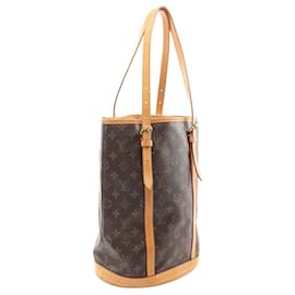 Louis Vuitton-Louis Vuitton Bucket GM-Brown
