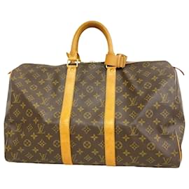 Louis Vuitton-Louis Vuitton Keepall 45-Brown