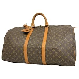Louis Vuitton-Louis Vuitton Keepall 55-Brown