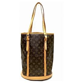 Louis Vuitton-Louis Vuitton Bucket GM-Brown